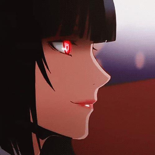 Aesthetic Anime Girl Kakegurui Eyes GIF