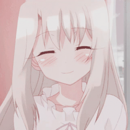 Aesthetic Anime Girl Illyasviel Von Einzbern GIF