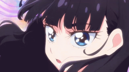 Aesthetic Anime Girl Amane Kasai Power GIF
