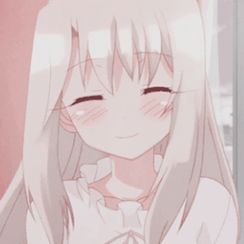 Aesthetic Anime Girl Illyasviel Von Einzbern GIF