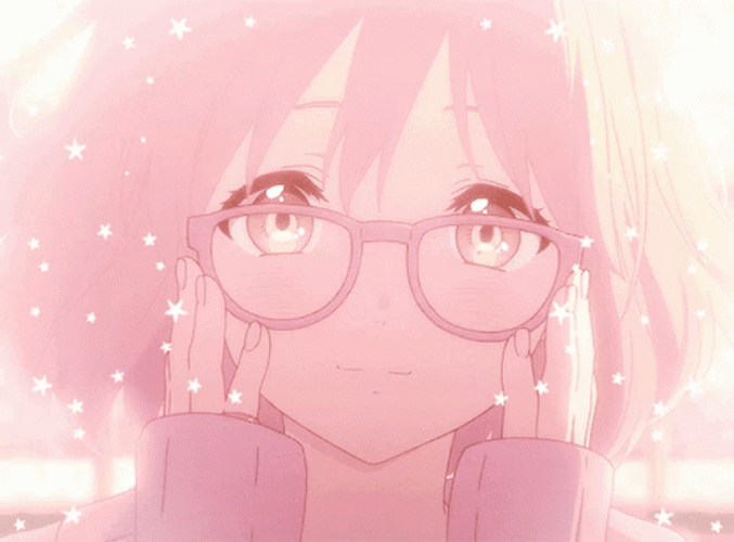 Aesthetic Anime Girl Mirai Kuriyama Cute Smile GIF