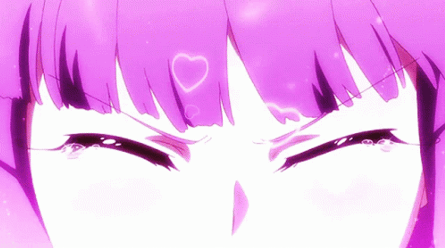 Aesthetic Anime Girl Show By Rock GIF