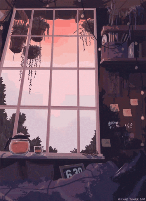 Aesthetic Background Art Glass GIF