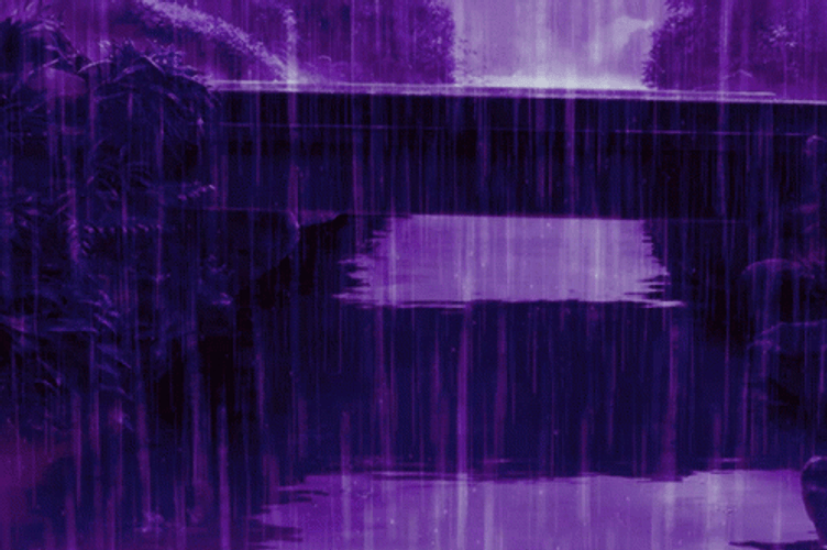 Aesthetic Background Heavy Rain GIF