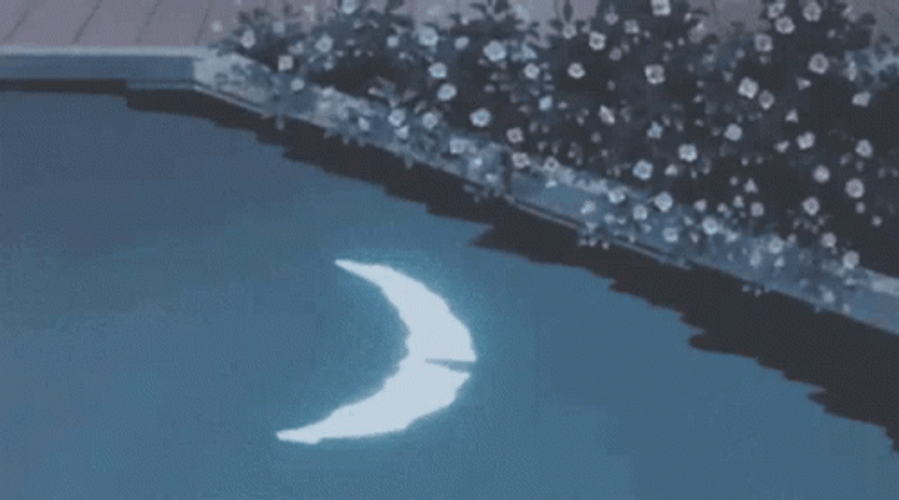 Aesthetic Background Silent Moon GIF