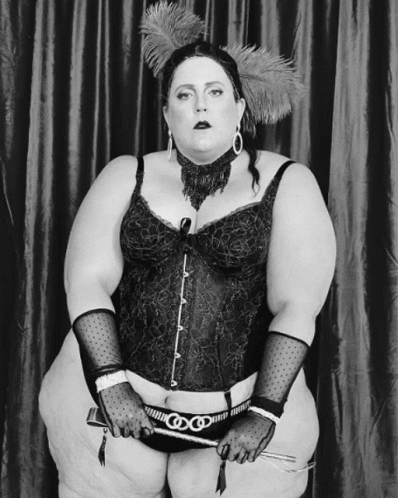 Aesthetic Black And White Bbw GIF