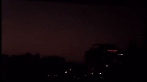 Aesthetic Dark Night City GIF