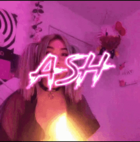 Aesthetic Girl Ash GIF