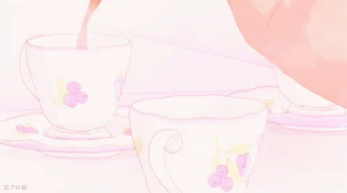Aesthetic Pink Boston Tea Party GIF