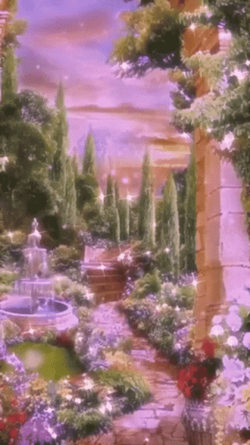 Aesthetic Secret Garden GIF