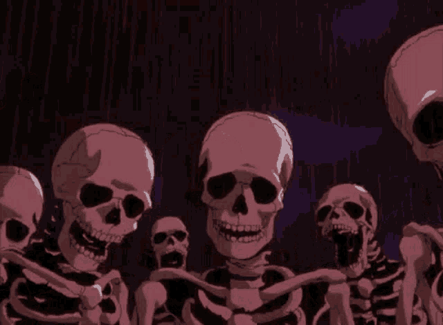 Aesthetic Skull Gif GIF