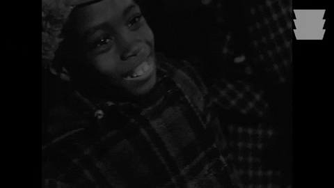 African American Boy Happy In Christmas GIF