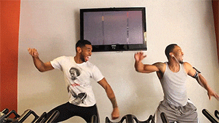 African American Christmas Dance Moves From Best Friends GIF