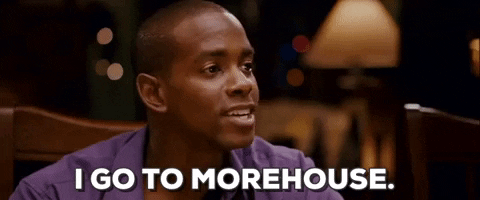 African American Christmas I Go To Morehouse GIF