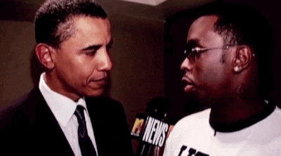 African American Christmas Interview On Obama And Diddy GIF