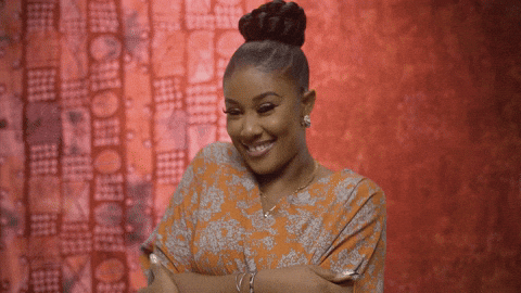 African American Christmas Of African Model GIF