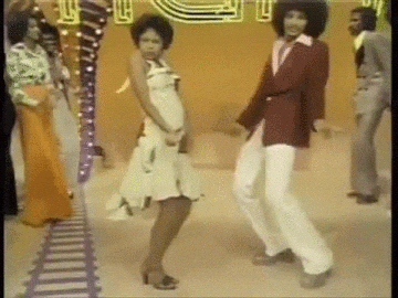 African American Christmas Party On Soul Train GIF