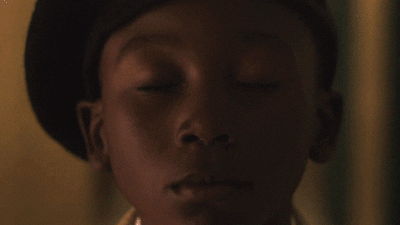 African American Christmas Wish From Little Boy GIF