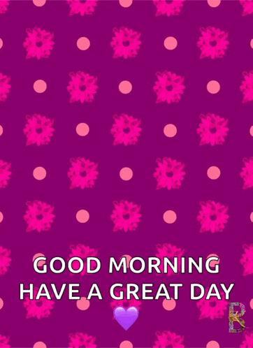 African American Good Morning Flowers GIF