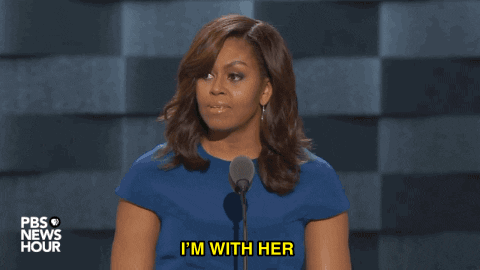 African American Good Morning Michelle Obama GIF