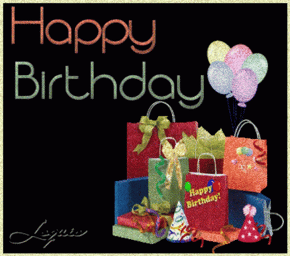 African American Happy Birthday GIF