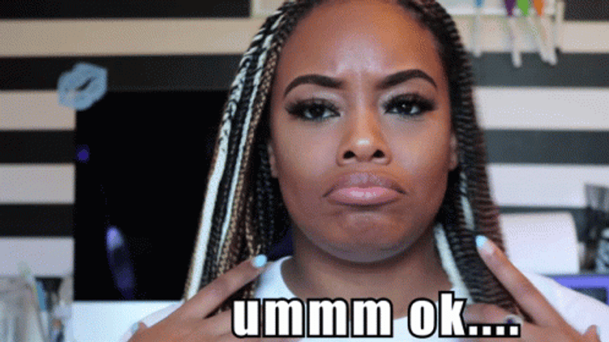 African Girl Umm Ok GIF