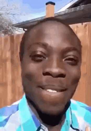 African Guy Licking Lips GIF