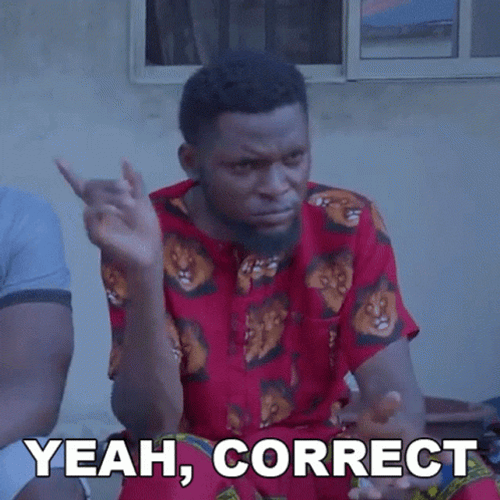 African Guy Yeah Correct GIF