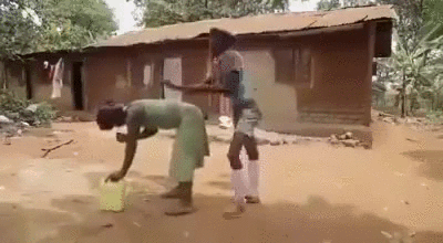 African Kick GIF