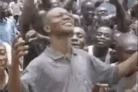 African Male Group Dance GIF