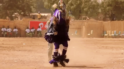 African Tribal Rain Dance Meme GIF