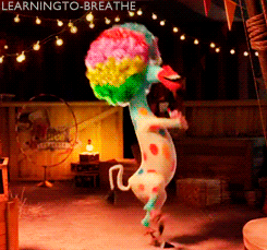 Afro Circus Right Foot Creep GIF