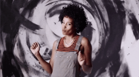 Afro Girl Little Dance GIF