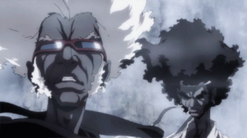 Afro Samurai And Ninja Ninja GIF