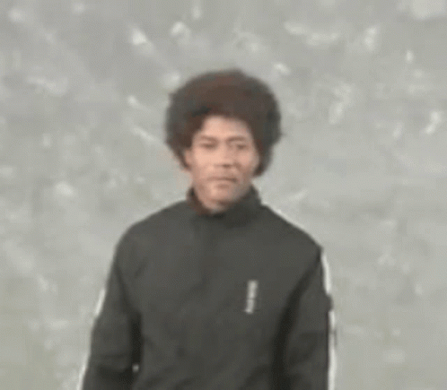 Afro Samurai Backflip Cosplay GIF