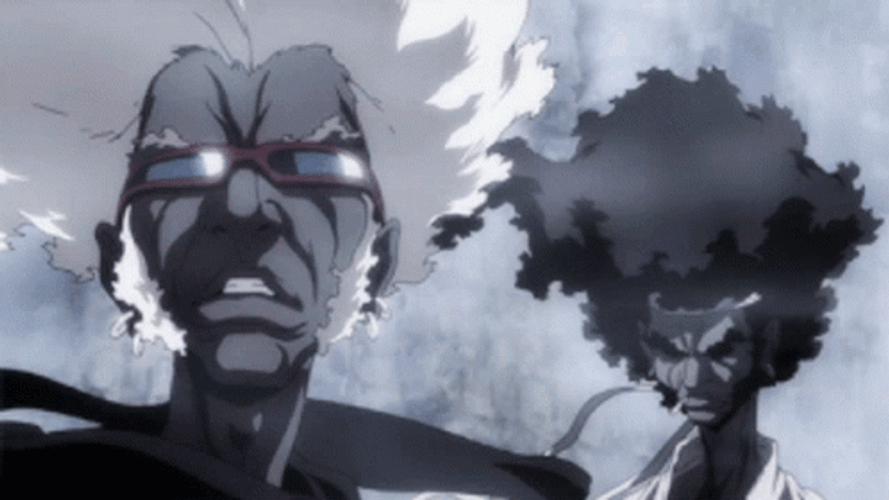 Afro Samurai And Ninja Ninja GIF