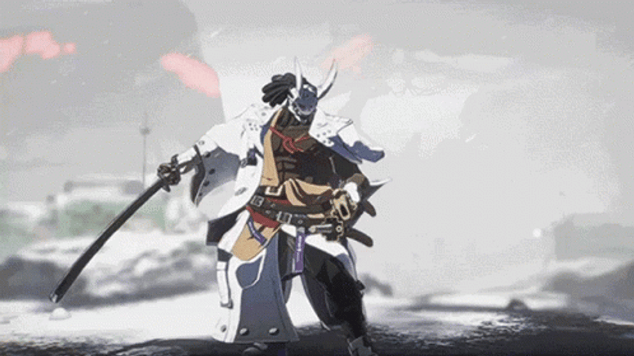 Afro Samurai Cool Let's Rock Transition GIF