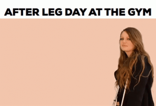 After Leg Day At The Gym GIF