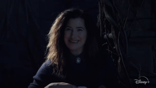 Agatha Harkness Evil Smile GIF