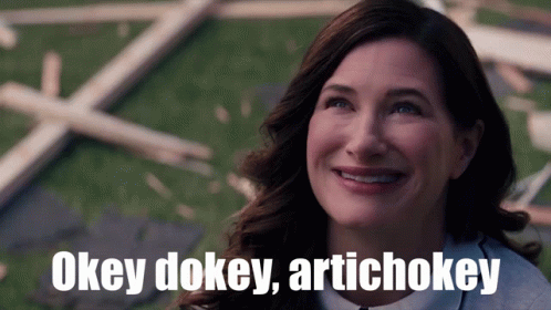 Agatha Harkness Okey Dokey Sweet Smile GIF