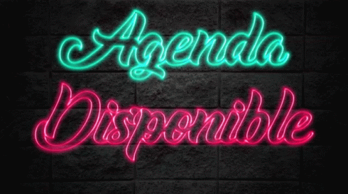 Agenda Disponible Sticker GIF