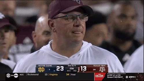 Aggies Furious Coach GIF
