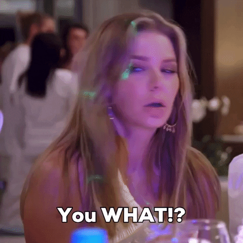 Aggressive You What With Hand Motion GIF