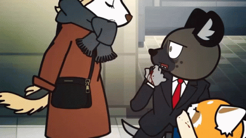Aggretsuko Inui Deserved Better GIF