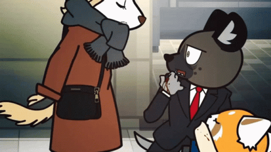 Aggretsuko Inui Deserved Better GIF