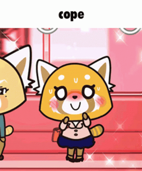 Aggretsuko Retsuko Cope Anime GIF
