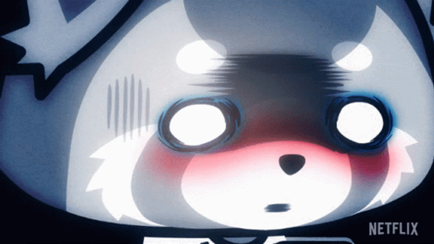 Aggretsuko Retsuko Crying Anime GIF