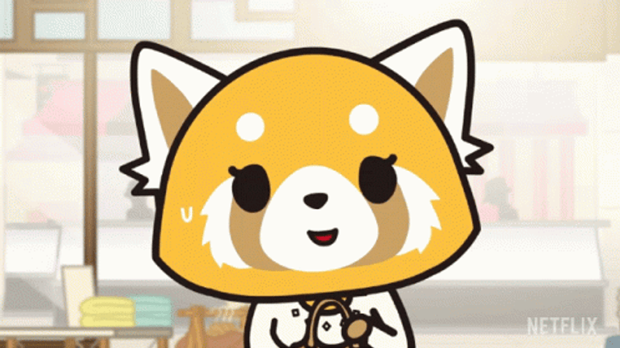 Aggretsuko Retsuko Nope Anime GIF