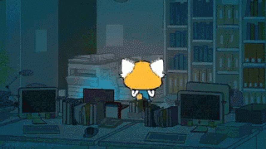 Aggretsuko Working Overtime GIF