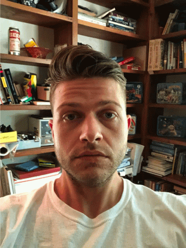 Aging Face Of A Man In Snap GIF
